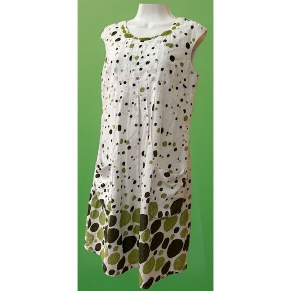 rabbit rabbit rabbit dress beaded neckline lined Sunday Best Textured Pleated‎ - Picture 3 of 6